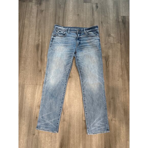 American Eagle Original Straight Men's Jeans Size 34x32 - Picture 1 of 8